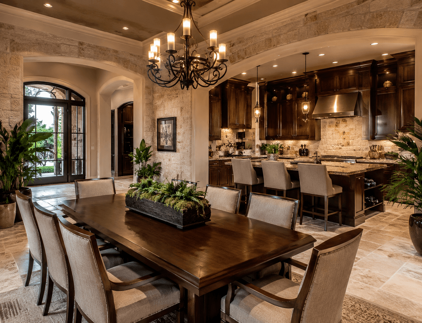 Luxury dining room